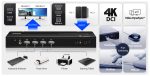 Bộ chuyển mạch KVMP™ 2 cổng USB 4K HDMI hỗ trợ hiển thị kép (bao gồm cáp) CS742H - Ảnh 5